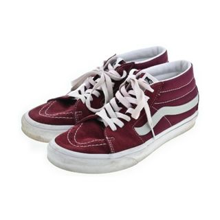 ヴァンズ(VANS)のVANS バンズ スニーカー 27cm エンジx白 【古着】【中古】(スニーカー)