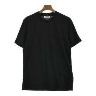 ジルサンダー(Jil Sander)のJIL SANDER ジルサンダー Tシャツ・カットソー 44(S位) 黒 【古着】【中古】(Tシャツ/カットソー(半袖/袖なし))