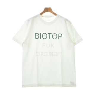 BIOTOP ビオトープ Tシャツ・カットソー -(L位) 白 【古着】【中古】(Tシャツ/カットソー(半袖/袖なし))