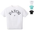 PATOU ニット 半袖 テリーニット コットンブレンド ニットトップ