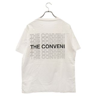 THE CONVENI ザコンビニ バックロゴプリント胸ポケット付き半袖Tシャツ ホワイト(Tシャツ/カットソー(半袖/袖なし))