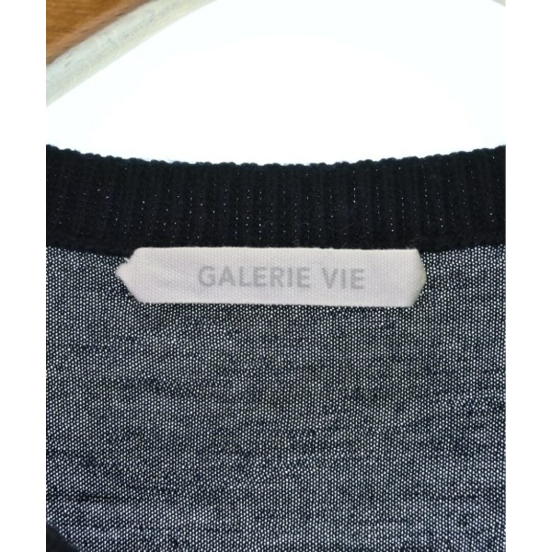 GALERIE VIE(ギャルリーヴィー)のGALERIE VIE ギャラリーヴィー ニット・セーター S 紺 【古着】【中古】 レディースのトップス(ニット/セーター)の商品写真