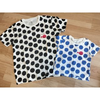 グラニフ　きんぎょがにげた　Tシャツ　親子ペア