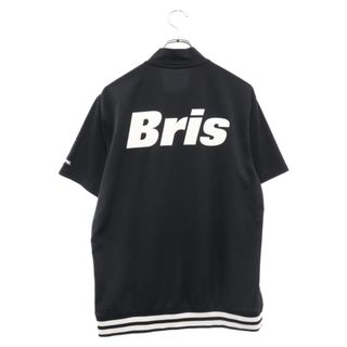 エフシーアールビー(F.C.R.B.)のF.C.R.B./F.C.Real Bristol/FCRB エフシーアールビー/エフシーレアルブリストル 23SS TRAINING RIBBED HEM MOCKNECK TOP リブライン 半袖Tシャツカットソー ブラック FCRB-230023(Tシャツ/カットソー(半袖/袖なし))