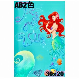 ダイヤモンドアート　可愛い人魚　AB2色入