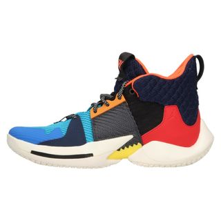 ナイキ(NIKE)のNIKE ナイキ Jordan Why Not Zer0.2 GS Future History ジョーダン ワイノット ゼロ フューチャーヒストリー マルチカラー スニーカー US7Y/25cm A06218-900(スニーカー)