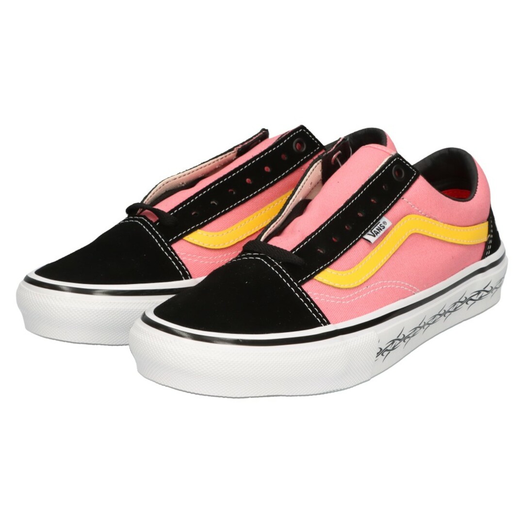 Supreme(シュプリーム)のSUPREME シュプリーム 21AW×VANS SKATE OLD SKOOL バンズ スケート オールド スクール ローカットスニーカー ピンク US8.5/26.5cm メンズの靴/シューズ(スニーカー)の商品写真