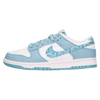 ナイキ(NIKE)のNIKE ナイキ WMNS DUNK LOW ESS Blue Paisley ナイキ ウィメンズ ダンク ローカットスニーカー ブルーペイズリー US10.5/27.5cm DH4401-101(スニーカー)