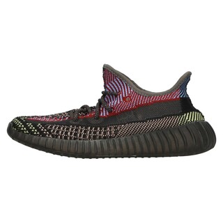 アディダス(adidas)のadidas アディダス YEEZY BOOST 350 V2 イージー ブースト 350 V2 ローカットスニーカー FW5190 ブラック/レッド 25cm/US7(スニーカー)