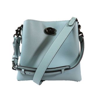 コーチ(COACH)の美品 コーチ 3WAY ウィロウ バケット バッグ カラーブロック シグネチャー(ショルダーバッグ)