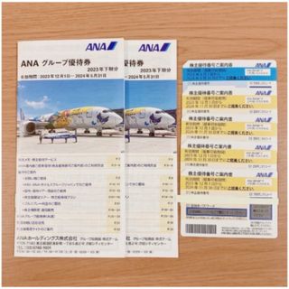 エーエヌエー(ゼンニッポンクウユ)(ANA(全日本空輸))のANA 株主優待券 5枚、グループ優待券2冊セット(その他)