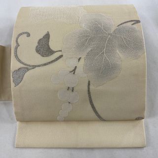 名古屋帯 秀品 正絹 【中古】(帯)