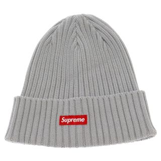 シュプリーム(Supreme)のSUPREME シュプリーム Overdyed Beanie オーバーダイ スモールボックスロゴ ビーニー ニットキャップ ニット帽 グレー(ニット帽/ビーニー)