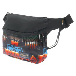 ペンドルトン(PENDLETON)のPENDLETON ペンドルトン C/J SOLID BODY BAG ネイティブ柄 ボディバッグ ウエストバッグ ブラック(ウエストポーチ)