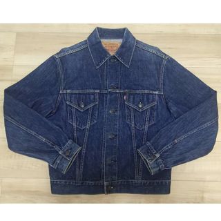 90s LEVI'S 557 復刻 BIGE デニム ジャケット Gジャン 42