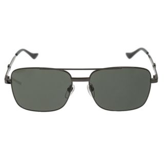 グッチ(Gucci)のGUCCI グッチ シェリーライン スクエアフレーム メタル ダブルブリッジ サングラス ブラック GG1441S(サングラス/メガネ)