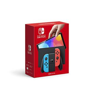 Nintendo Switch(有機ELモデル) Joy-Con(L) ネオンブルー/(R) ネオンレッド(その他)