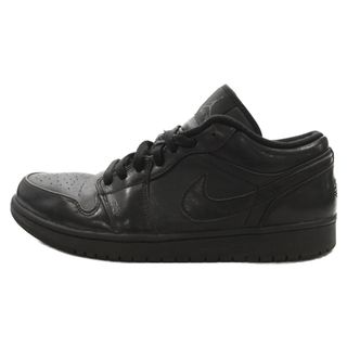 ナイキ(NIKE)のNIKE ナイキ AIR JORDAN 1 LOW エアジョーダン1 ロー ローカットスニーカー ブラック US12/30cm 553558-010(スニーカー)