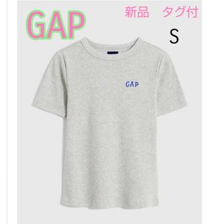 GAP - GAPアーチロゴ Tシャツ   トップス　Tシャツ　グレー　ギャップ　半袖