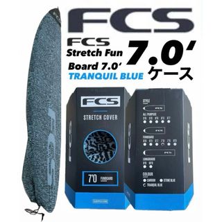 エフシーエス(FCS)のFCS Stretch Fun Board 7.0‘Tranquil Blue(サーフィン)