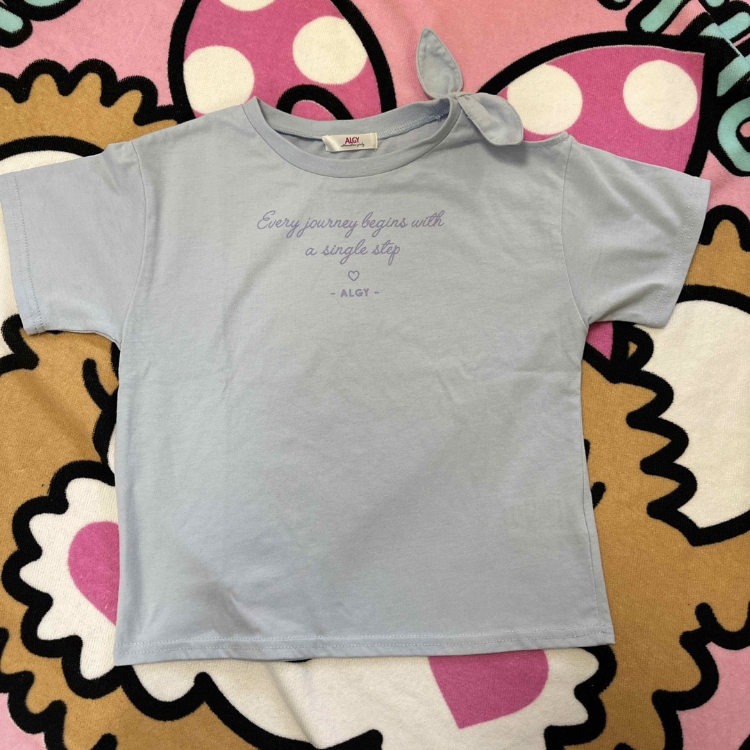 ALGY(アルジー)のALGY Tシャツ2枚SET 140cm キッズ/ベビー/マタニティのキッズ服女の子用(90cm~)(Tシャツ/カットソー)の商品写真
