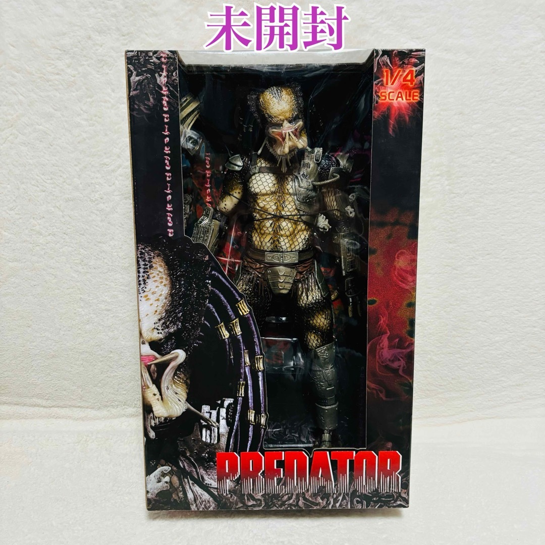未開封 NECA ネカ プレデター 1/4スケール クローズ・マウス 未開封 NECA ネカ プレデター 1/4スケール クローズ・マウス