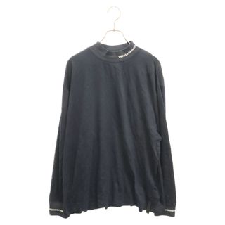 White Mountaineering ホワイトマウンテニアリング 21AW MOCKNECK LONG SLEEVE T-SHIRT WM2173509 モックネックロゴ長袖Tシャツ ロングスリーブカットソー ロンT