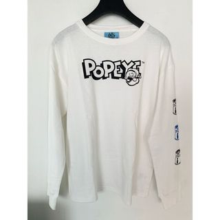 POPEYE ポパイ Tシャツ 公式オフィシャル 長袖 Tシャツ ロンT(Tシャツ/カットソー(七分/長袖))