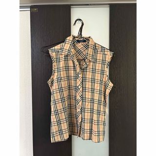 Burberry london バーバリーロンドン　ノバチェック　ベージュ(シャツ/ブラウス(半袖/袖なし))