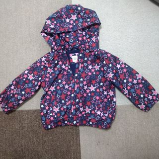 ベビーギャップ(babyGAP)のbabyGap　ベイビーギャップ　ウィンドブレーカー　女の子　サイズ90 スター(ジャケット/上着)