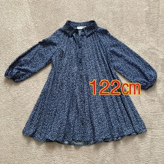 ザラキッズ(ZARA KIDS)の【中古品】　ZARAキッズ　プリーツワンピース(ワンピース)