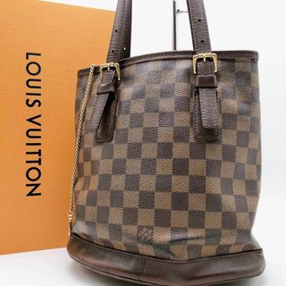 ルイヴィトン(LOUIS VUITTON)の【鑑定済】ルイヴィトン  ダミエ マレ　ハンドバッグ　バケット　トートバッグ(ハンドバッグ)