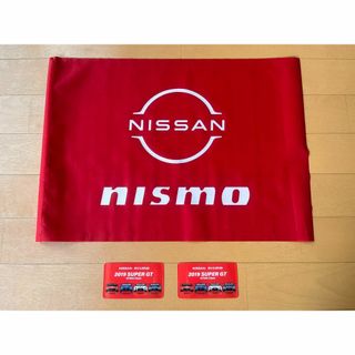 SUPER GT NISSAN nismo 応援旗(棒無し)＆ステッカー(その他)