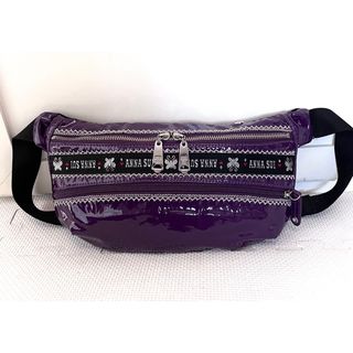 アナスイ(ANNA SUI)の【美品】★ANNA SUI★アナスイ★ボディバッグ★パープル(ショルダーバッグ)