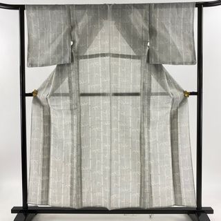 紬 身丈156.5cm 裄丈61cm 正絹 美品 秀品 【中古】(着物)