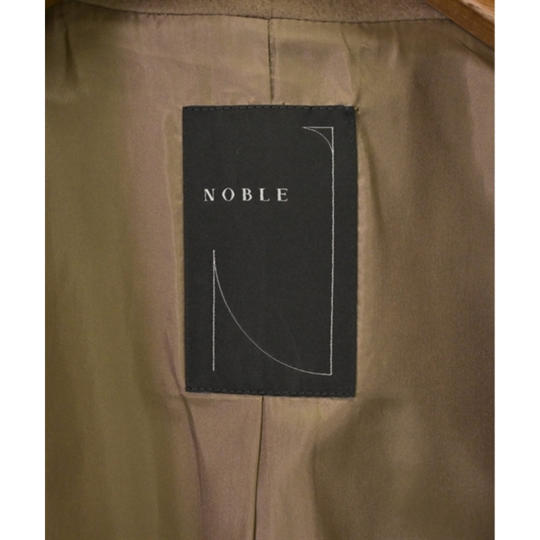 Noble(ノーブル)のNOBLE ノーブル コート（その他） 38(M位) ベージュ 【古着】【中古】 レディースのジャケット/アウター(その他)の商品写真