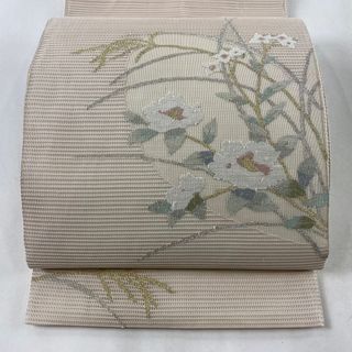 袋帯 秀品 お太鼓柄 正絹 【中古】(帯)