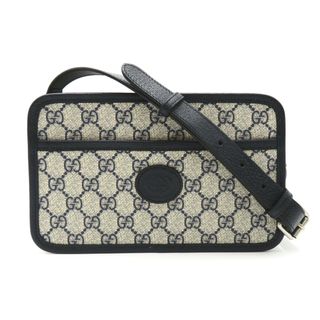 グッチ(Gucci)のグッチ インターロッキングG付き ミニバッグ ショルダーバッグ(財布)