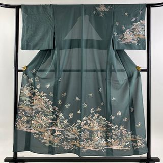 訪問着 身丈154cm 裄丈62.5cm 正絹 美品 秀品 【中古】(着物)