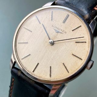 ロンジン(LONGINES)の【動作品】ロンジン アンティーク 腕時計 1970年代 手巻き メンズ スイス(腕時計(アナログ))