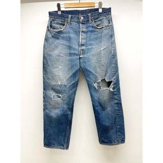 リーバイス(Levi's)のLEVI'S（リーバイス）60's　オリジナルヴィンテージ　501 BigE　デニムパンツ　ボタン裏8　平行ステッチ　バックポケット裏シングル　足長R【64596-007】(デニム/ジーンズ)