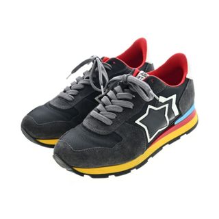 Atlantic STARS スニーカー EU40(25cm位) 黒xグレー 【古着】【中古】