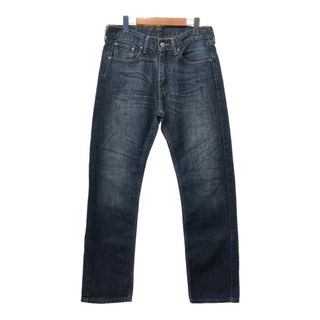 リーバイス(Levi's)のLevi's リーバイス 505 デニムパンツ アメカジ ブルー (メンズ W30 L32) 中古 古着 Q4747(デニム/ジーンズ)