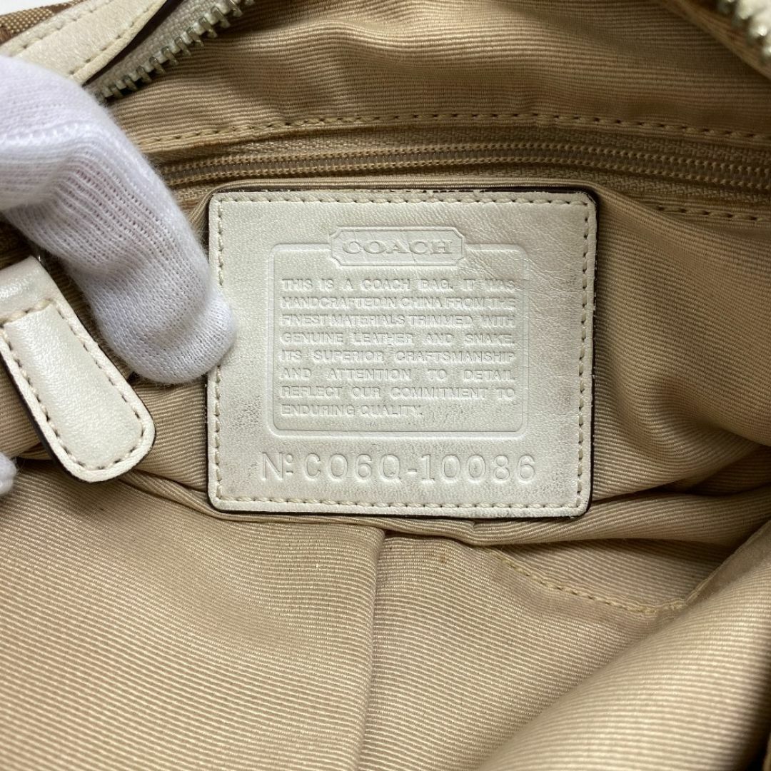 COACH(コーチ)のコーチ 10086 シグネチャー ハンド ワンショルダー パッチワーク レディースのバッグ(ショルダーバッグ)の商品写真