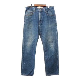 リーバイス(Levi's)の00年代 Levi's リーバイス 505 デニムパンツ アメカジ ライトブルー (メンズ W34 L32) 中古 古着 Q4752(デニム/ジーンズ)