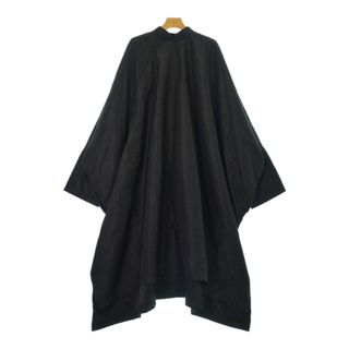 ブラックコムデギャルソン(BLACK COMME des GARCONS)のBLACK COMME des GARCONS ワンピース L 黒 【古着】【中古】(ひざ丈ワンピース)