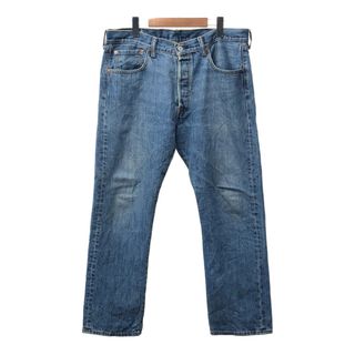 リーバイス(Levi's)のLevi's リーバイス 501 デニムパンツ アメカジ ブルー (メンズ W34 L29) 中古 古着 Q4760(デニム/ジーンズ)