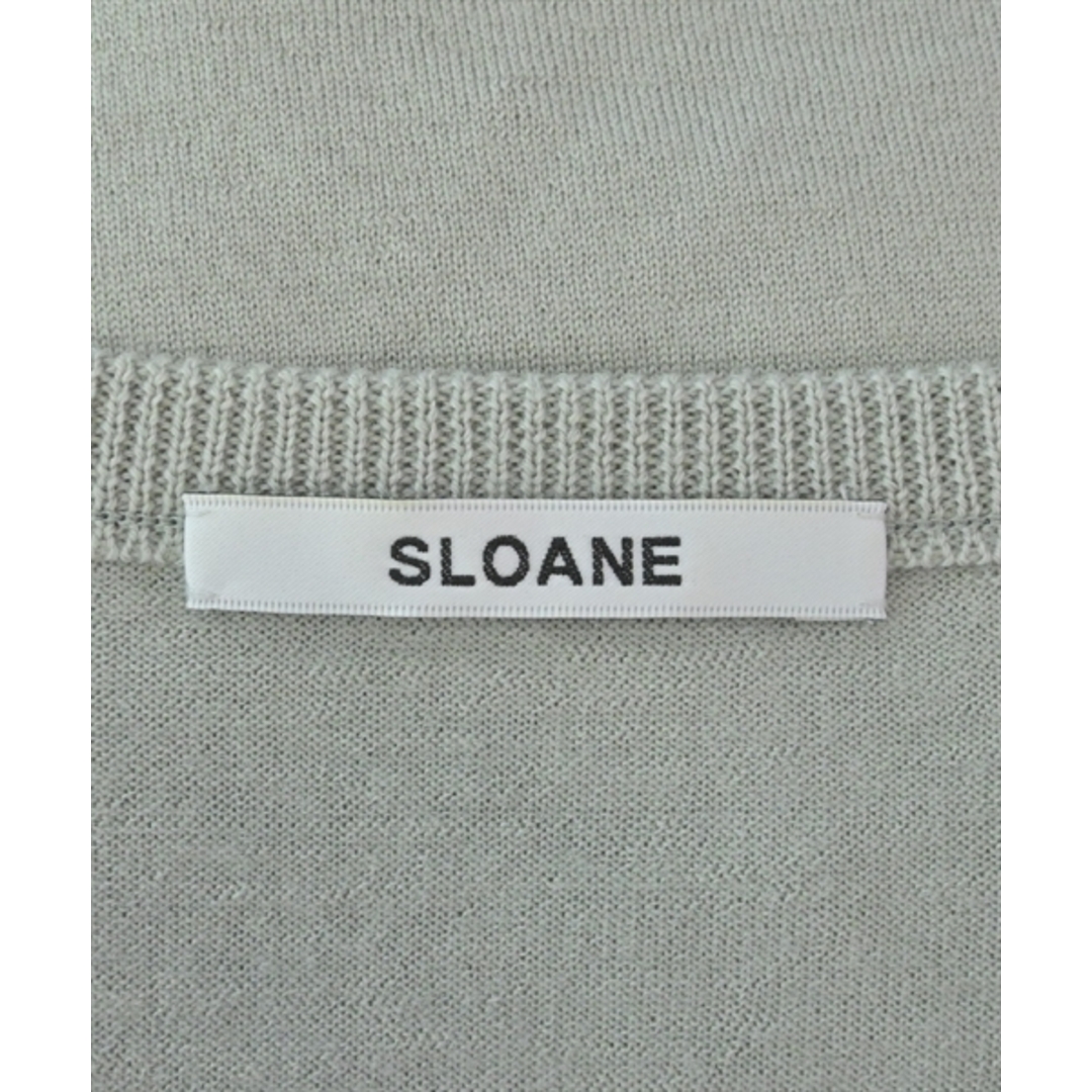 SLOANE(スローン)のSLOANE スローン ニット・セーター 2(M位) カーキ系 【古着】【中古】 レディースのトップス(ニット/セーター)の商品写真