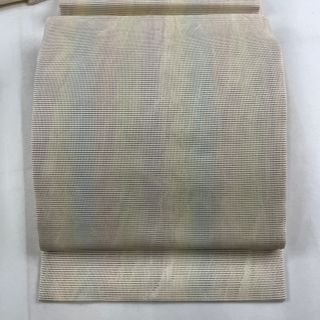 名古屋帯 美品 秀品 正絹 【中古】(帯)