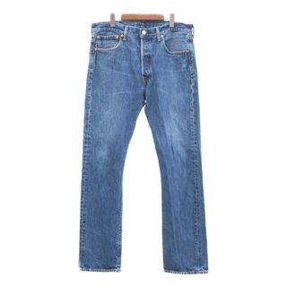 リーバイス(Levi's)のLevi's リーバイス 501 デニムパンツ アメカジ ブルー (メンズ W33 L32) 中古 古着 Q4780(デニム/ジーンズ)